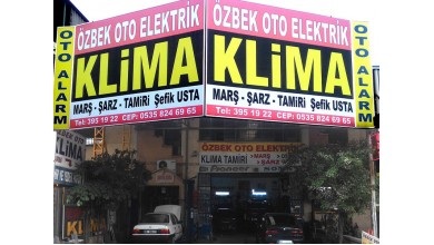 Özbek Oto Elektrik, Klima Servisi